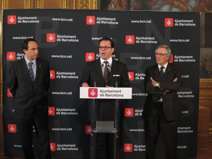 Jaume Ciurana, Bernardo Laniado-Romero (Picasso) Y Xavier Trias