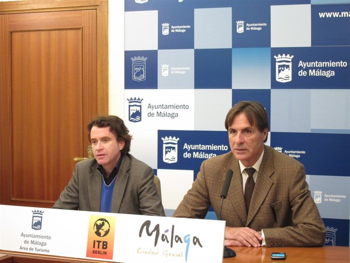 El Edil De Turismo, Cultura Y Deportes, Damián Caneda, Junto A Francisco Quereda