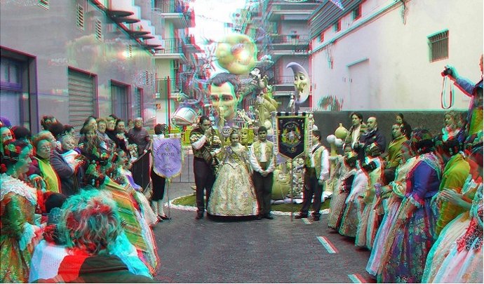 Fotigrafías Falleras En 3D