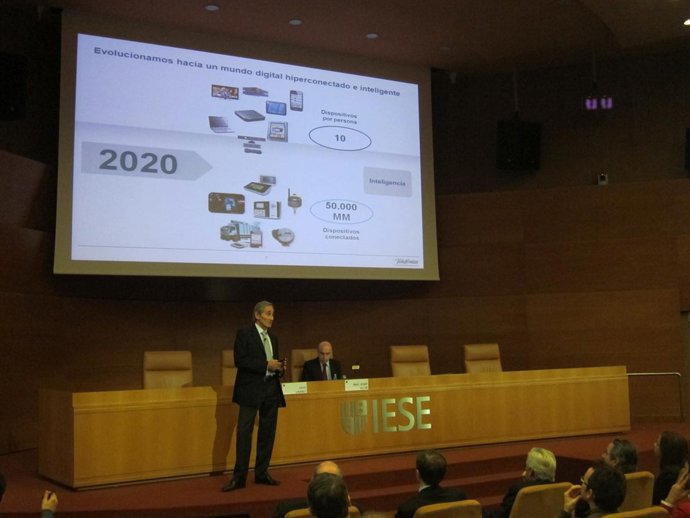 El Consejero Delegado De Telefónica, Julio Linares