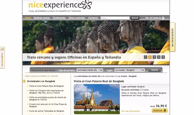Niceexperience, La Agencia Especializada En Viajes A Tailandia