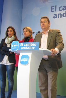 Antonio Sanz, Secretario General Del PP-A