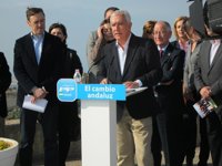 Arenas cree que los ciudadanos "penalizarán" al PSOE por "engancharse a la pancarta con cinco millones de parados"