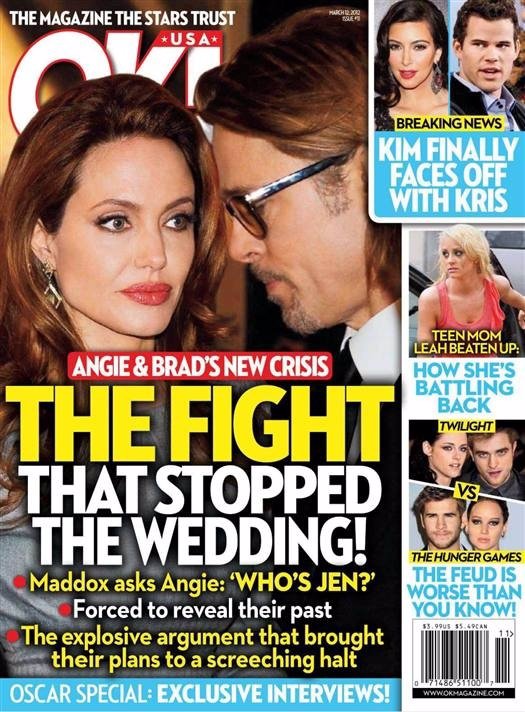 Angelina Aplaza Su Boda Con Brad Pitt