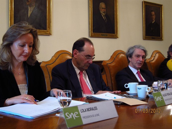 Representantes De La SNE, El Parlamento Europeo Y UNESA