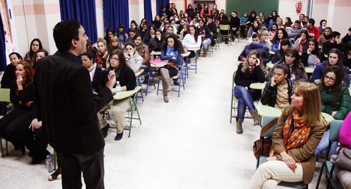 El Portavoz Del Grupo Socialista En El Parlamento Andaluz, Mario Jiménez, En Hue