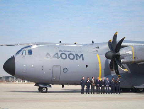 El Rey Antes De Probar El A400M