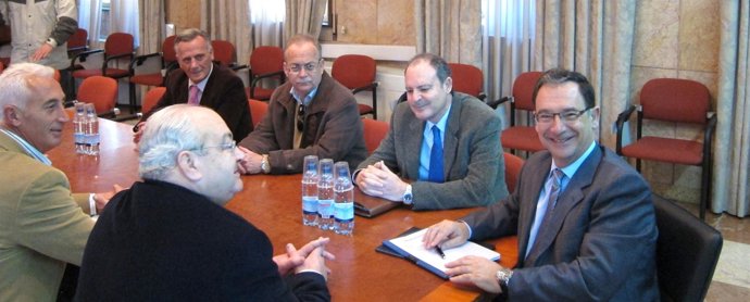 Bascuñana, Arce Y Presidentes De Juntas Municipales De Pedanías Murcianas