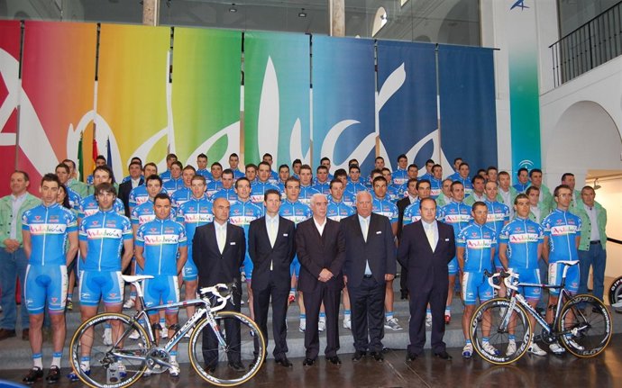 Presentación Del Equipo Ciclista Andalucía Ciclismo 