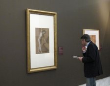 Un Espectador Ante Un Dibujo De Goya