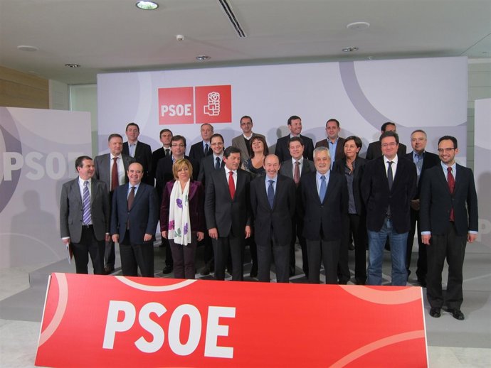 Dirigentes Del PSOE En Oviedo