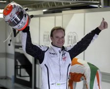 El piloto brasileño Rubens Barrichello