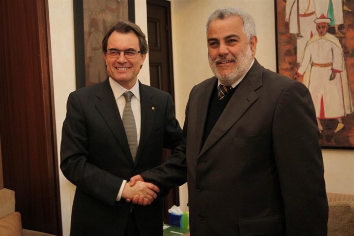 Artur Mas Y  Abdelilah Benkirane