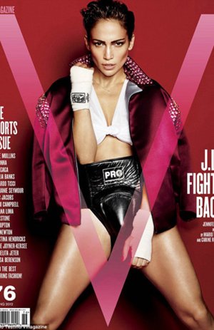 Jennifer Lopez Portada De La Revista 'V'
