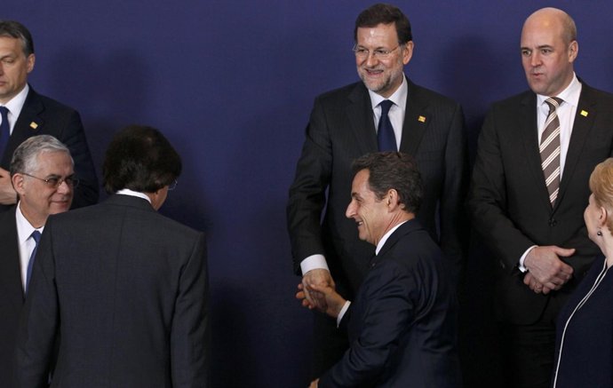 Mariano Rajoy En La Cumbre De Los Jefes De Estado Y De Gobierno De La UE