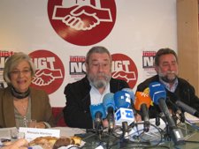 Cándido Méndez, Hoy En Rueda De Prensa En Granada