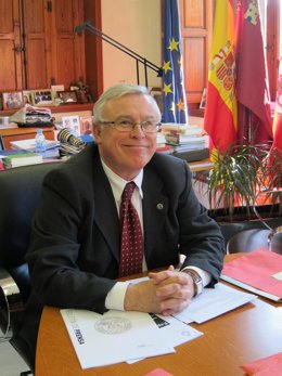 El Rector De La Universidad De Murcia, José Antonio Cobacho