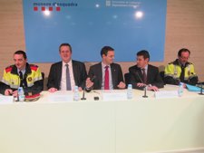 Jcmolinero (Mossos) J.Forn (Ayto) M.Prat (Mossos) A.Cordón (Fira) E.Vázquez (GU)