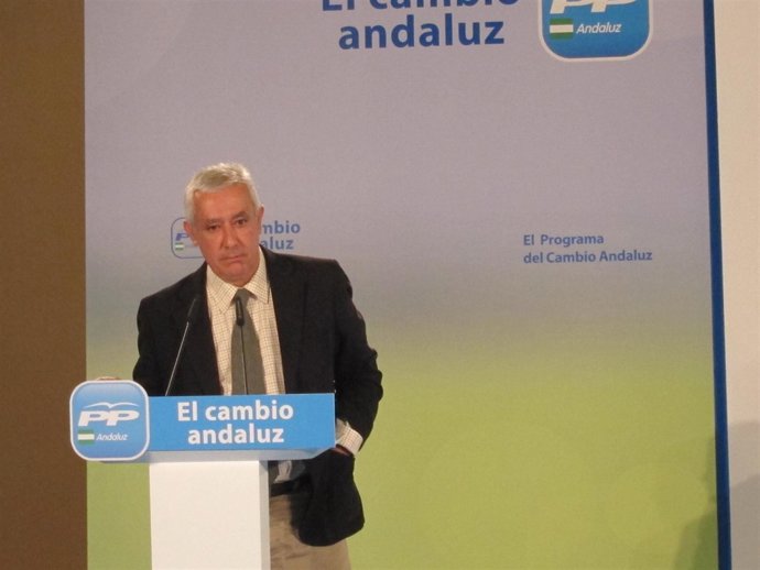 Javier Arenas, En Granada