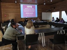 Momento De La Presentación Del Proyecto A Los Hosteleros