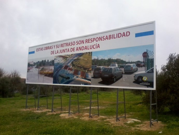 La Valla Censurada Por La JEZ.