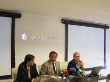 De Izquierda A Derecha, Otero, Guerra Y Meixide