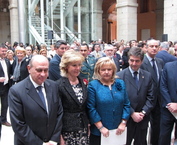 Jorge Fernández, Esperanza Aguirre, Ángeles Pedraza, Cosidó Y Fernández De Mesa