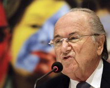 El Presidente De La FIFA Joseph Blatter