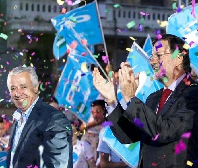 Arenas Y Rajoy, En Un Acto