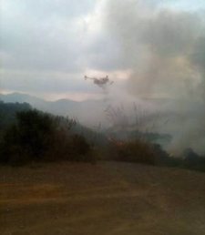 Incendios En La Sierra Atamaría, En Cartagena