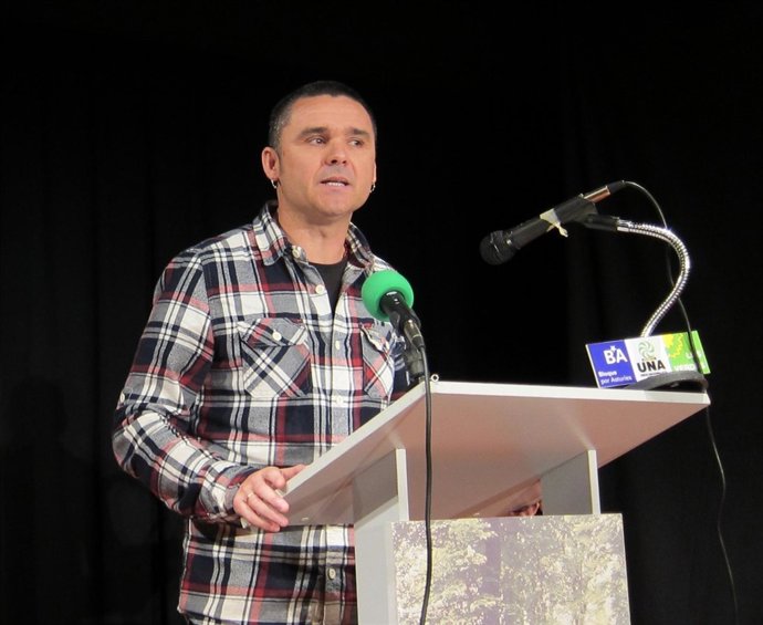 Rafa Palacios, En La Presentación De Su Candidatura.