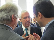 Arenas Habla Con El Presidente De CECO Y El Alcalde De Córdoba