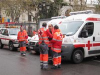 Cruz Roja atiende a 29 personas por lipotimias y a dos heridas en la tercera 'mascletà'