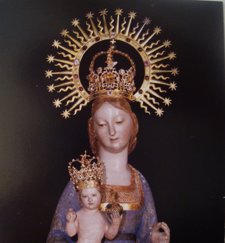 Imagen De La Virgen De La Fuencisla, Patrona De Segovia.