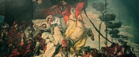 Pintura Del Pintor Catalán Josep Maria Sert En El Petit Palais De París