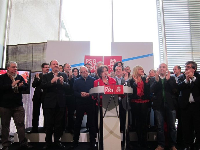 Acto De Presentación De La Candidatura De Elena Espinosa En Santiago