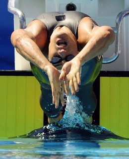 El nadador español Aschwin Wildeboer