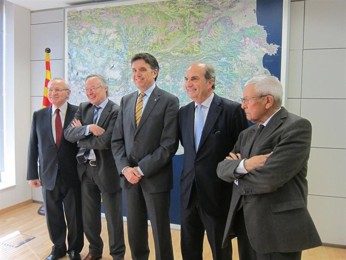 M.Valls, J.Piqué, L.Recoder, J.Gay De Montellà, S.Salvadó