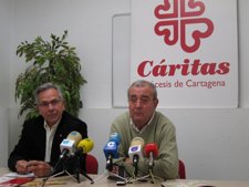 Miembros de Cáritas Murcia