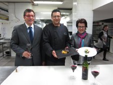 Dir. Hotel, Alfredo López, Jefe Cocina, Ricardo Martell Y Dir Feria, Inma Hdez