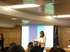 ANA MATO En La Sede Del Parlamento Europeo En España