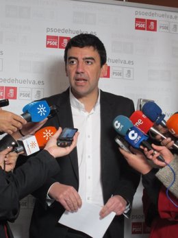 El Portavoz Socialista En El Parlamento Andaluz, Mario Jiménez.