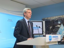 El secretario xeral del PPdeG, Alfonso Rueda.