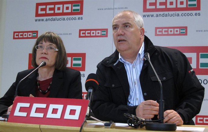Antonia Martos Y Francisco Carbonero, Hoy En Rueda De Prensa.