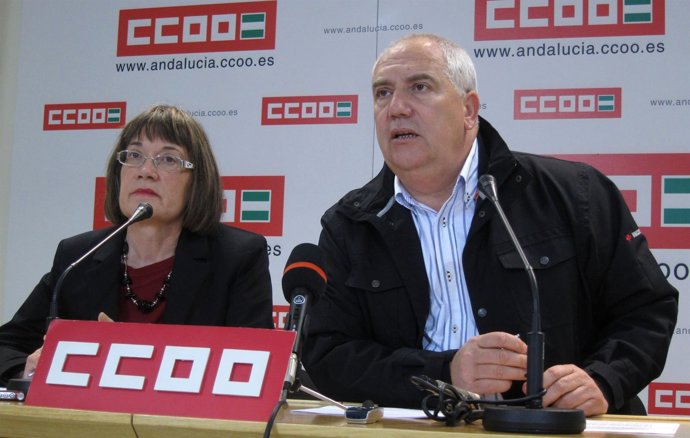 Antonia Martos Y Francisco Carbonero, Hoy En Rueda De Prensa.