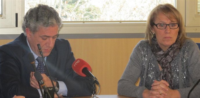 Viguer Junto A Feliu En La Rueda De Prensa De Valencia