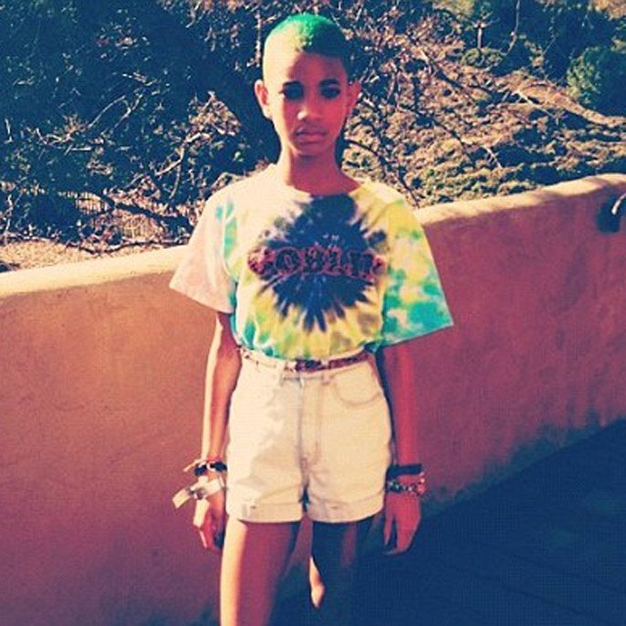 Willow Smith Se Tiñe De Verde