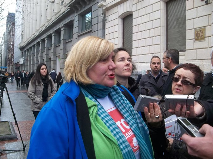 La Coordinadora De Stop Deshaucios Bizkaia, Marta Uriarte