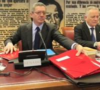 Gallardón defiende que no va a esperar al TC para reformar la ley porque éste ya se ha pronunciado tres veces