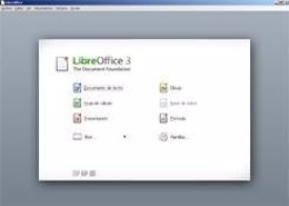 Captura De La Pantalla De Acceso A Libreoffice